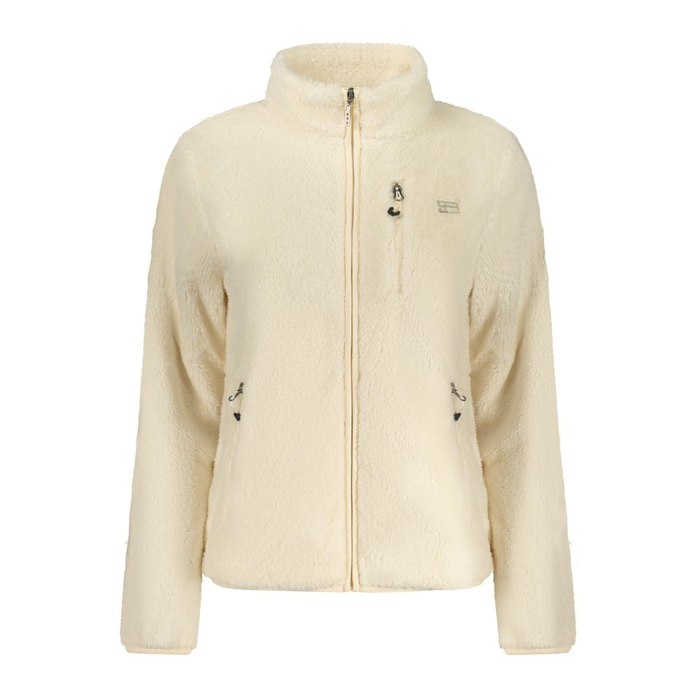 Norway 1963 White Polyester Women Sweater